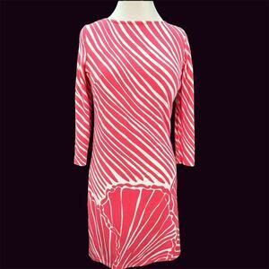 Lilly Pulitzer Pink and White Striped Mini Dress
